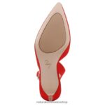 bombas | 27 editar bomba felicia 60D4P0143 Naturalizer mujer cuero rojo amapola retro - Imagen 7
