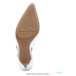 bombas | bomba eliya 60D4P0670 Naturalizer mujer cuero plateado - Imagen 7