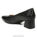 bombas | bomba malynn 60D4P0592 Naturalizer mujer cuero negro - Imagen 8
