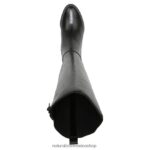 botas | bota alta hasta la rodilla de pantorrilla ancha brent 60D4P0228 Naturalizer mujer cuero negro - Imagen 4