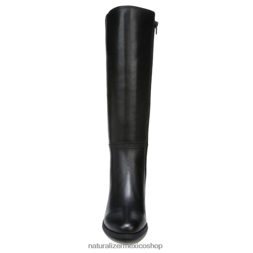 botas | bota alta hasta la rodilla de pantorrilla ancha brent 60D4P0228 Naturalizer mujer cuero negro - Imagen 5