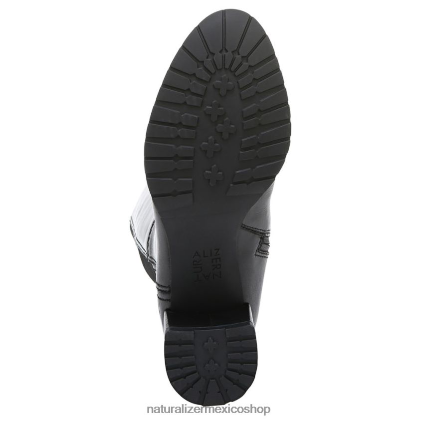 botas | bota alta hasta la rodilla de pantorrilla ancha brent 60D4P0228 Naturalizer mujer cuero negro - Imagen 7