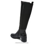 botas | bota alta hasta la rodilla de pantorrilla ancha brent 60D4P0228 Naturalizer mujer cuero negro - Imagen 8
