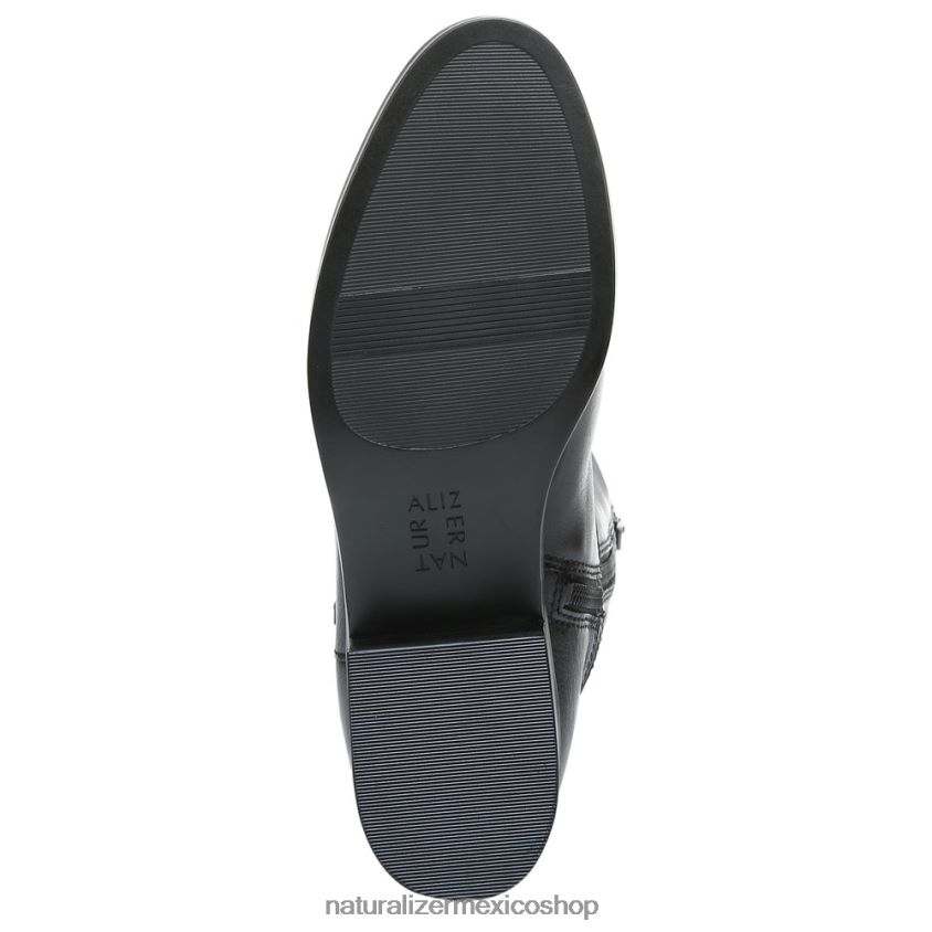 botas | bota alta hasta la rodilla de pantorrilla ancha reid 60D4P0596 Naturalizer mujer cuero negro - Imagen 7