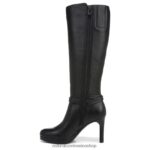 botas | bota alta hasta la rodilla taelynn 60D4P0647 Naturalizer mujer cuero negro - Imagen 3