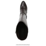botas | bota alta hasta la rodilla taelynn 60D4P0649 Naturalizer mujer piel de serpiente marrón bosque - Imagen 4