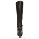 botas | bota alta hasta la rodilla taelynn 60D4P0649 Naturalizer mujer piel de serpiente marrón bosque - Imagen 6
