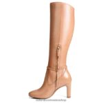 botas | bota alta henny hasta la rodilla 60D4P0624 Naturalizer mujer café de cuero - Imagen 2