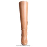 botas | bota alta henny hasta la rodilla 60D4P0624 Naturalizer mujer café de cuero - Imagen 4