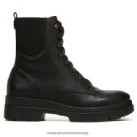 botas | bota de combate soul ozzy 60D4P0693 Naturalizer mujer sintético liso negro - Imagen 2