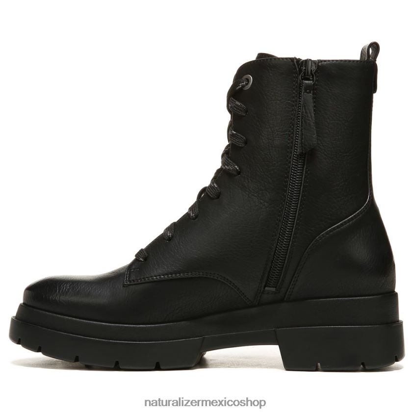 botas | bota de combate soul ozzy 60D4P0693 Naturalizer mujer sintético liso negro - Imagen 3