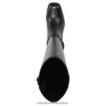 botas | bota de montar elliot 60D4P0635 Naturalizer mujer cuero negro - Imagen 4