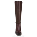 botas | bota de montar elliot 60D4P0636 Naturalizer mujer barra de chocolate de cuero - Imagen 5