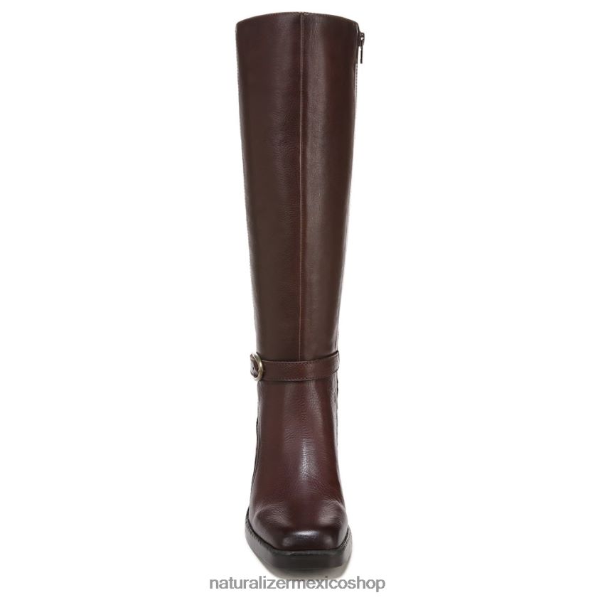 botas | bota de montar elliot 60D4P0636 Naturalizer mujer barra de chocolate de cuero - Imagen 5
