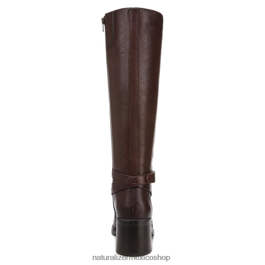 botas | bota de montar elliot 60D4P0636 Naturalizer mujer barra de chocolate de cuero - Imagen 6