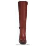 botas | bota de montar elliot 60D4P0637 Naturalizer mujer cuero terracota - Imagen 5