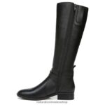 botas | bota de montar rena 60D4P0250 Naturalizer mujer cuero negro - Imagen 3