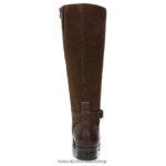 botas | bota de montar rena 60D4P0252 Naturalizer mujer barra de chocolate de cuero - Imagen 5