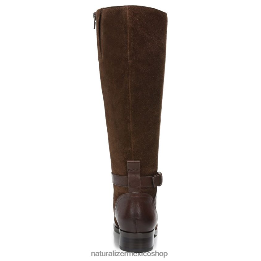 botas | bota de montar rena 60D4P0252 Naturalizer mujer barra de chocolate de cuero - Imagen 5