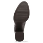 botas | bota de pantorrilla ancha gen n align 60D4P0629 Naturalizer mujer cuero marrón chocolate - Imagen 7