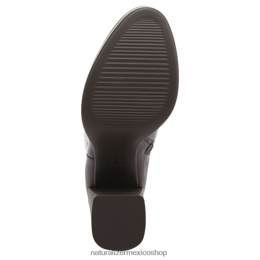 botas | bota de pantorrilla ancha gen n align 60D4P0629 Naturalizer mujer cuero marrón chocolate - Imagen 7