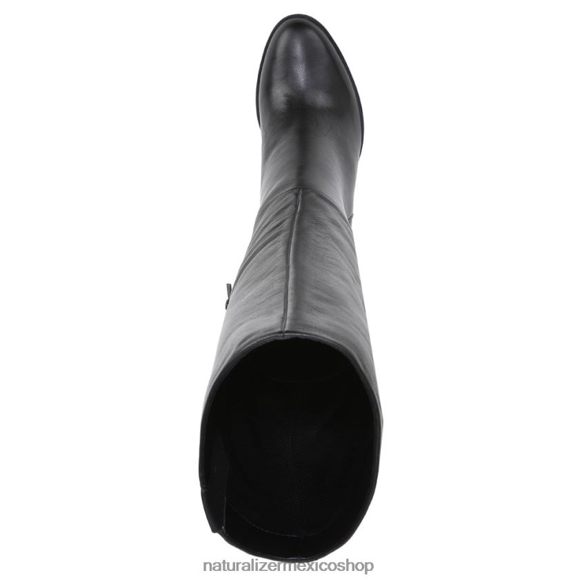 botas | bota de pantorrilla ancha gen n align 60D4P0630 Naturalizer mujer cuero negro - Imagen 4