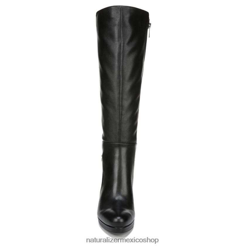 botas | bota de vestir de pantorrilla ancha tai 60D4P0686 Naturalizer mujer cuero negro - Imagen 5