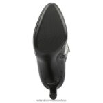 botas | bota de vestir de pantorrilla ancha tai 60D4P0686 Naturalizer mujer cuero negro - Imagen 7
