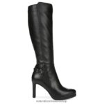 botas | bota de vestir hasta la rodilla tai 60D4P0675 Naturalizer mujer cuero negro - Imagen 2