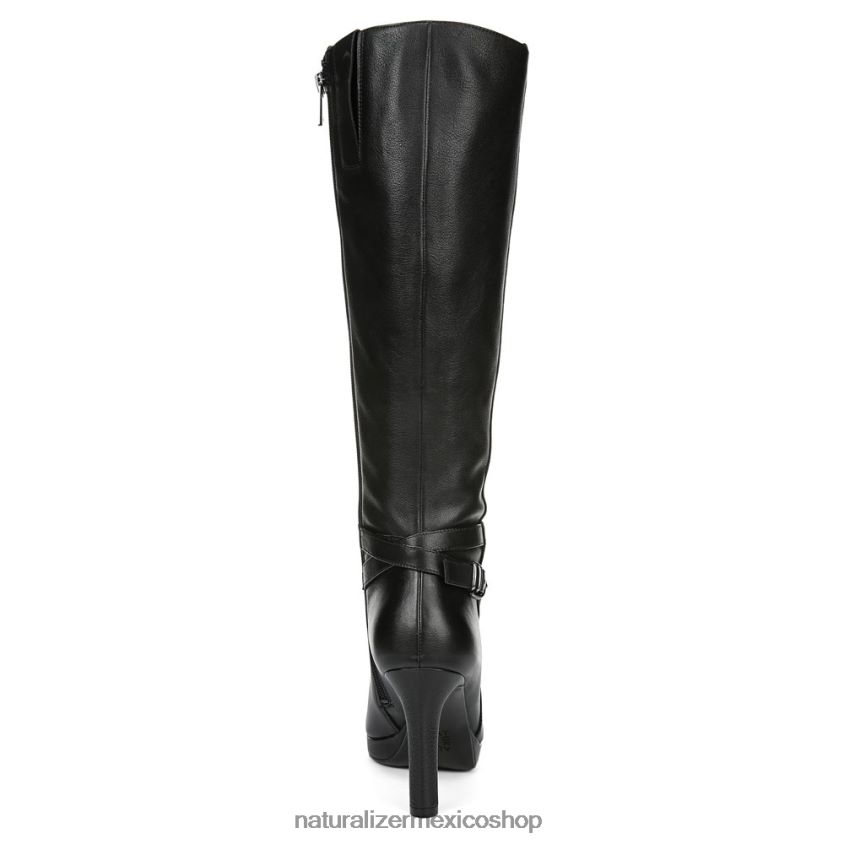 botas | bota de vestir hasta la rodilla tai 60D4P0675 Naturalizer mujer cuero negro - Imagen 6