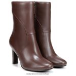 botas | bota harlene 60D4P0633 Naturalizer mujer cuero moca