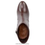 botas | bota harlene 60D4P0633 Naturalizer mujer cuero moca - Imagen 4