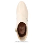 botas | bota harlene 60D4P0634 Naturalizer mujer cuero beige vainilla - Imagen 4
