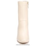 botas | bota harlene 60D4P0634 Naturalizer mujer cuero beige vainilla - Imagen 5