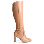 botas | bota henny de pantorrilla ancha hasta la rodilla 60D4P0639 Naturalizer mujer cuero marrón café