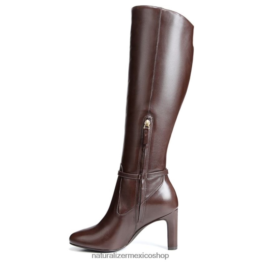 botas | bota henny de pantorrilla ancha hasta la rodilla 60D4P0641 Naturalizer mujer cuero marrón espresso - Imagen 2