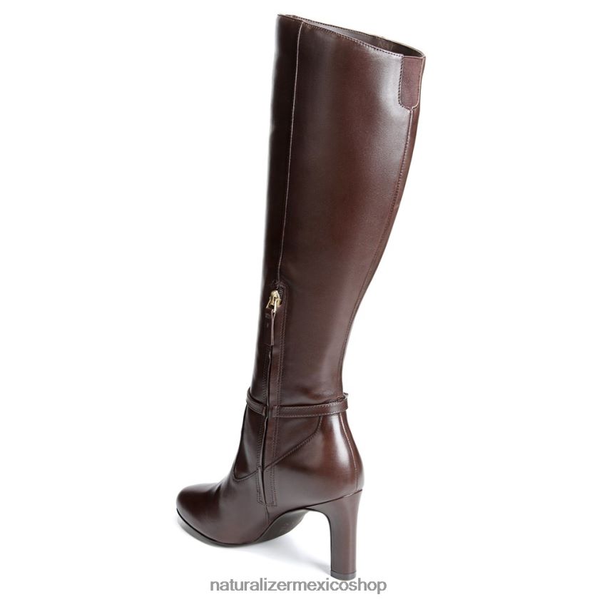 botas | bota henny de pantorrilla ancha hasta la rodilla 60D4P0641 Naturalizer mujer cuero marrón espresso - Imagen 7