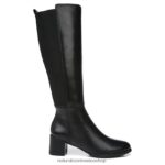 botas | bota impermeable hasta la rodilla brent 60D4P0240 Naturalizer mujer cuero negro - Imagen 2