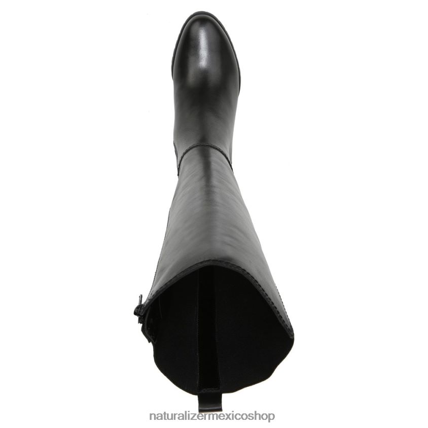 botas | bota impermeable hasta la rodilla brent 60D4P0240 Naturalizer mujer cuero negro - Imagen 4