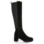 botas | bota impermeable hasta la rodilla brent 60D4P0241 Naturalizer mujer ante negro - Imagen 2