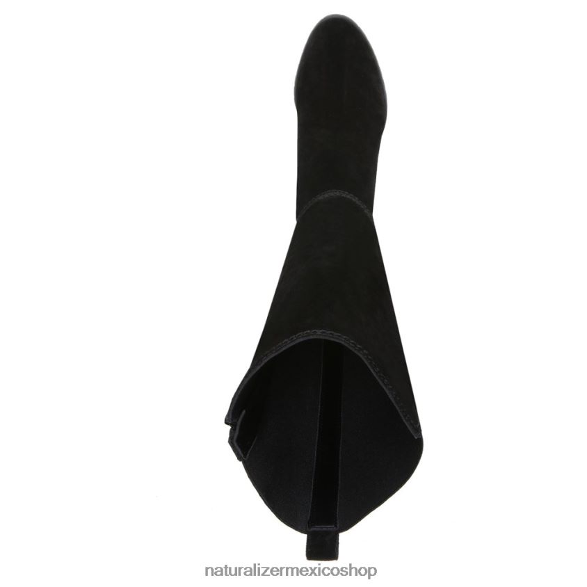 botas | bota impermeable hasta la rodilla brent 60D4P0241 Naturalizer mujer ante negro - Imagen 4
