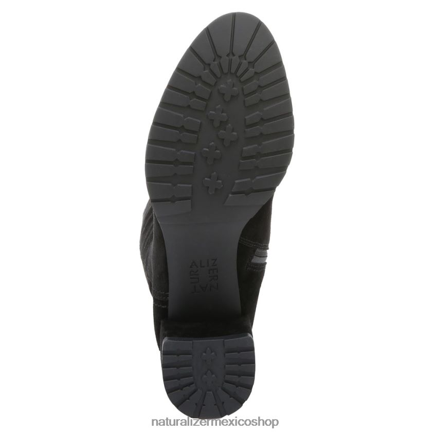 botas | bota impermeable hasta la rodilla brent 60D4P0241 Naturalizer mujer ante negro - Imagen 7