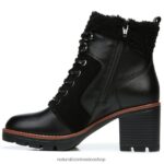 botas | bota impermeable val 60D4P0668 Naturalizer mujer ante negro/cuero - Imagen 3