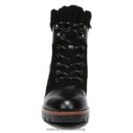 botas | bota impermeable val 60D4P0668 Naturalizer mujer ante negro/cuero - Imagen 5