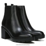 botas | bota impermeable verney 60D4P0269 Naturalizer mujer cuero negro