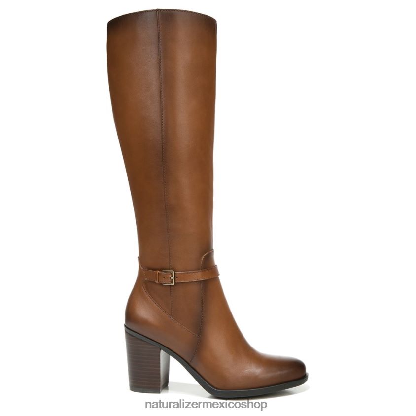 botas | bota kalina de pantorrilla ancha hasta la rodilla 60D4P0256 Naturalizer mujer cuero de especias de sidra - Imagen 2
