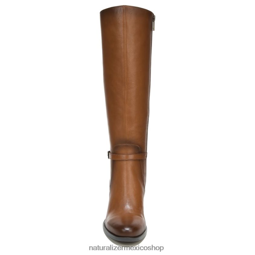 botas | bota kalina de pantorrilla ancha hasta la rodilla 60D4P0256 Naturalizer mujer cuero de especias de sidra - Imagen 5