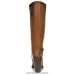botas | bota kalina de pantorrilla ancha hasta la rodilla 60D4P0256 Naturalizer mujer cuero de especias de sidra - Imagen 6