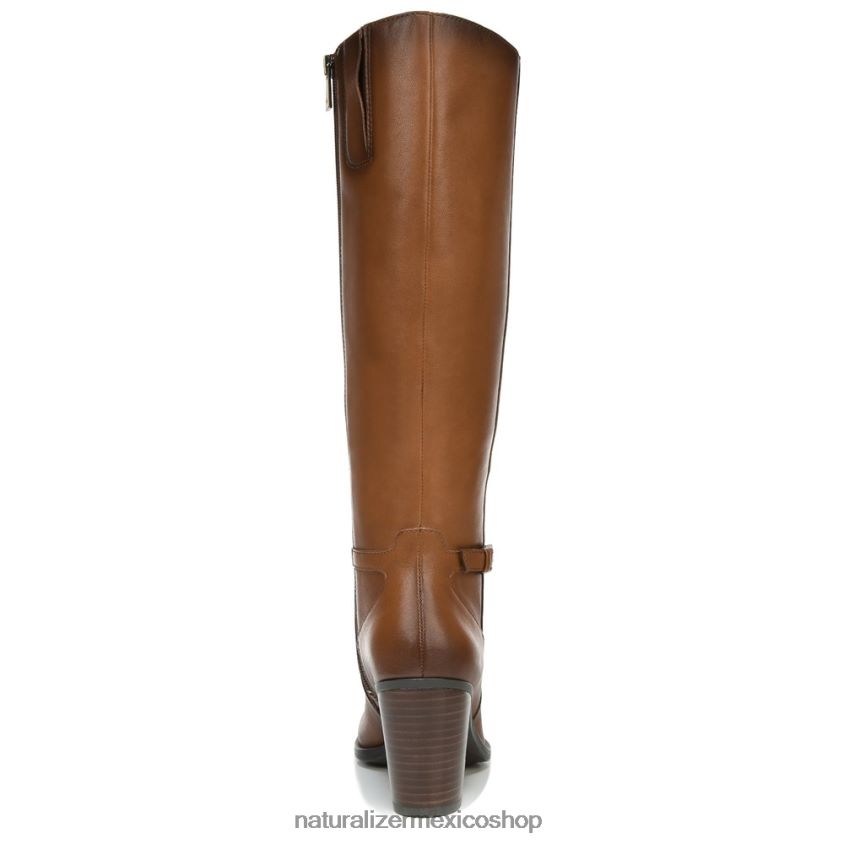 botas | bota kalina de pantorrilla ancha hasta la rodilla 60D4P0256 Naturalizer mujer cuero de especias de sidra - Imagen 6