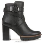 botas | bota lira 60D4P0656 Naturalizer mujer cuero negro - Imagen 2